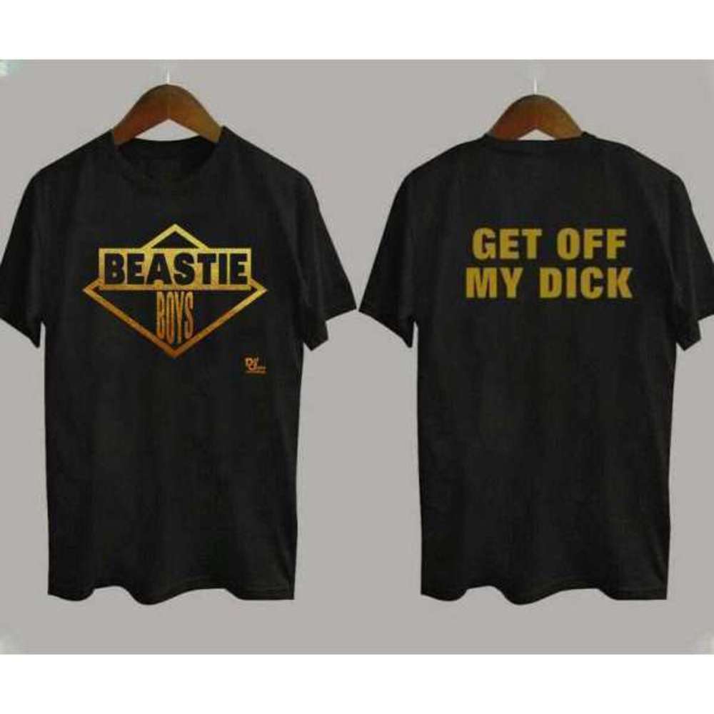 Beastie Boys Get Off My Dick Tour 1986 T Shirt 2 Sided